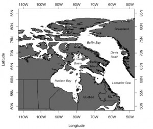Eastern Canadian Arctic, the region my bowhead field work is done.